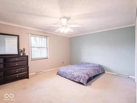 Bedroom at 6414 Marble Lane, Indianapolis, IN