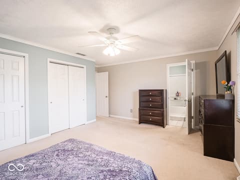 Bedroom at 6414 Marble Lane, Indianapolis, IN