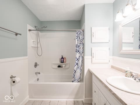 Bathroom at 6414 Marble Lane, Indianapolis, IN