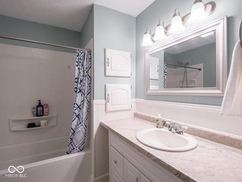 Bathroom at 6414 Marble Lane, Indianapolis, IN