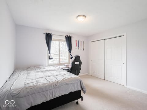 Bedroom at 6414 Marble Lane, Indianapolis, IN