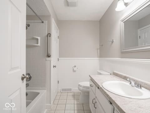Bathroom at 6414 Marble Lane, Indianapolis, IN