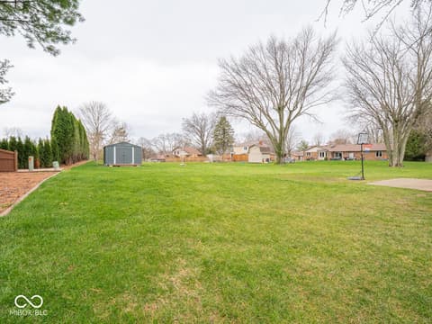 Yard at 6414 Marble Lane, Indianapolis, IN