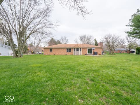 Front exterior at 6414 Marble Lane, Indianapolis, IN