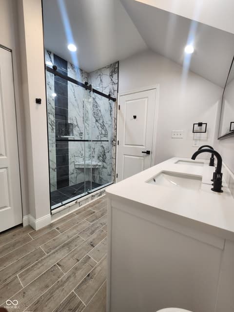 Bathroom at 2226 Bellefontaine Street, Indianapolis, IN