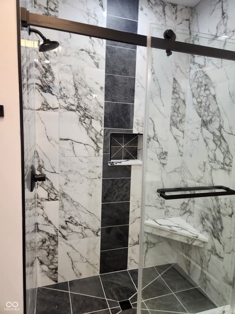 Bathroom at 2226 Bellefontaine Street, Indianapolis, IN