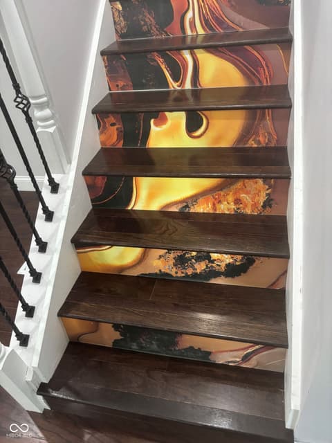 Stairs — 2226 Bellefontaine Street, Indianapolis, IN