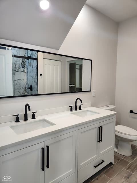 Bathroom at 2226 Bellefontaine Street, Indianapolis, IN