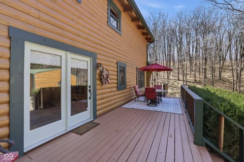Outdoor living area at 2901 N Pierce Drive, Solsberry, IN