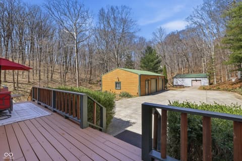 Outdoor living area at 2901 N Pierce Drive, Solsberry, IN