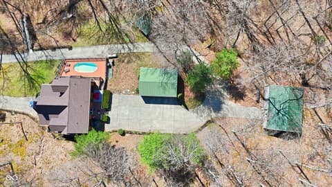 Aerial view at 2901 N Pierce Drive, Solsberry, IN