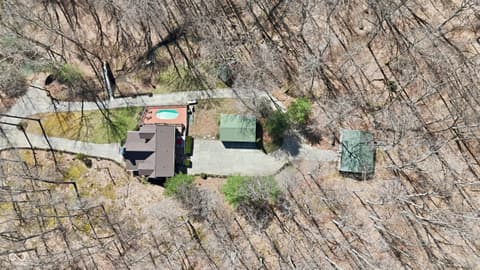 Aerial view at 2901 N Pierce Drive, Solsberry, IN