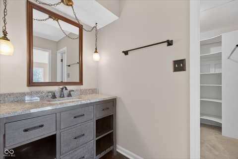 Bathroom at 106 Bays Drive, Noblesville, IN