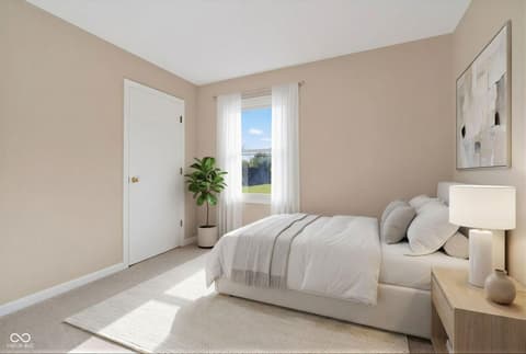 Bedroom at 106 Bays Drive, Noblesville, IN