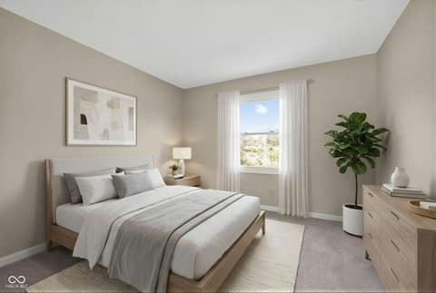 Bedroom at 106 Bays Drive, Noblesville, IN