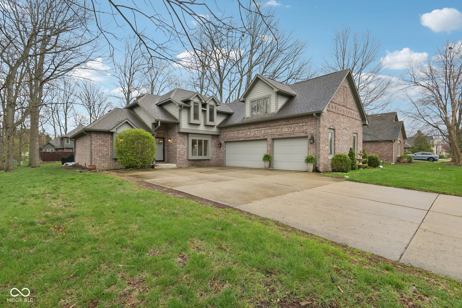 Front exterior at 649 Hamlet Drive, Avon, IN