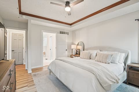 Primary bedroom at 649 Hamlet Drive, Avon, IN