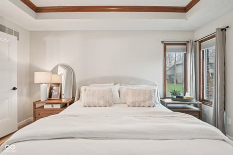 Primary bedroom at 649 Hamlet Drive, Avon, IN