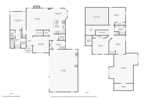 Floor Plan — 649 Hamlet Drive, Avon, IN
