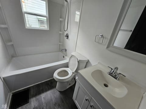 Bathroom at 2016 Glenridge Drive, Indianapolis, IN