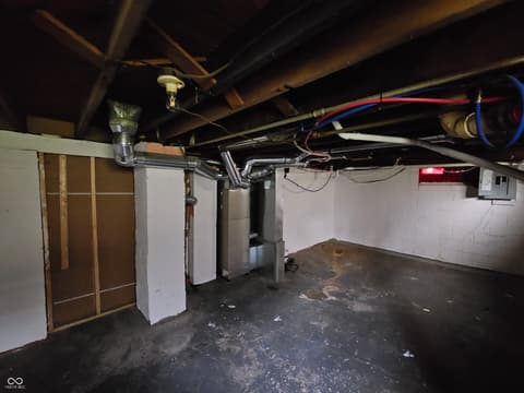 Basement at 2016 Glenridge Drive, Indianapolis, IN