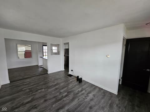 Living room at 2016 Glenridge Drive, Indianapolis, IN