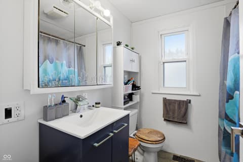 Bathroom at 6330 E Raymond Street, Indianapolis, IN