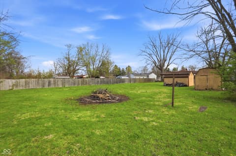 Yard at 6330 E Raymond Street, Indianapolis, IN