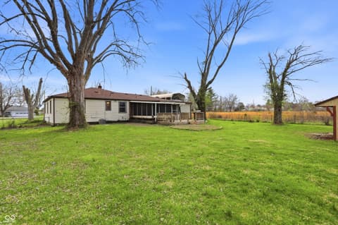 Backyard at 6330 E Raymond Street, Indianapolis, IN