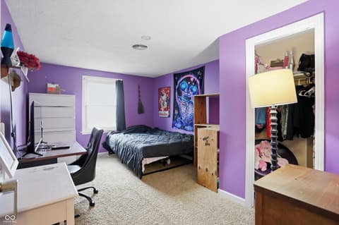 Bedroom at 6330 E Raymond Street, Indianapolis, IN