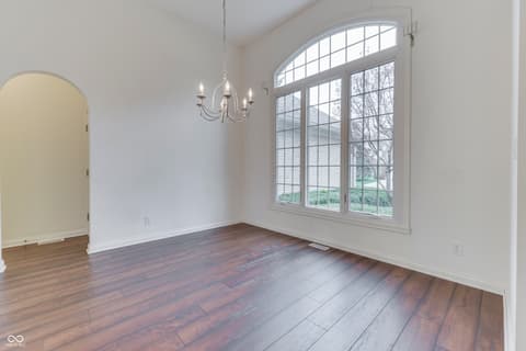 Dining room at 3978 Brockton Manor South Drive, Greenwood, IN