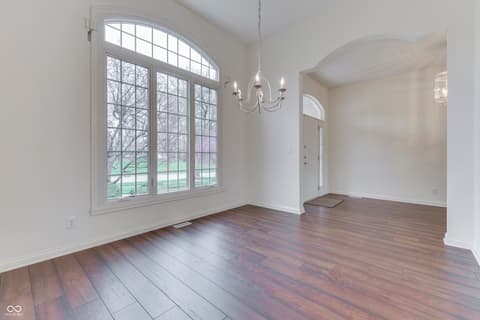 Dining room at 3978 Brockton Manor South Drive, Greenwood, IN
