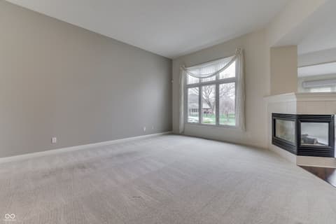 Living room at 3978 Brockton Manor South Drive, Greenwood, IN