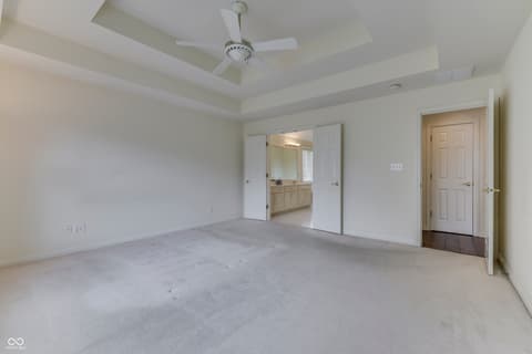 Primary bedroom at 3978 Brockton Manor South Drive, Greenwood, IN