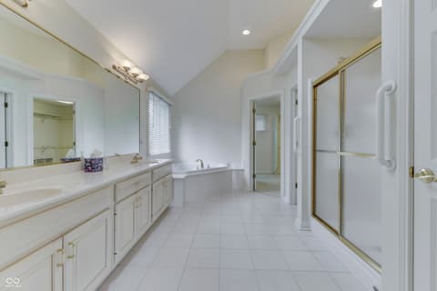 Primary bathroom at 3978 Brockton Manor South Drive, Greenwood, IN