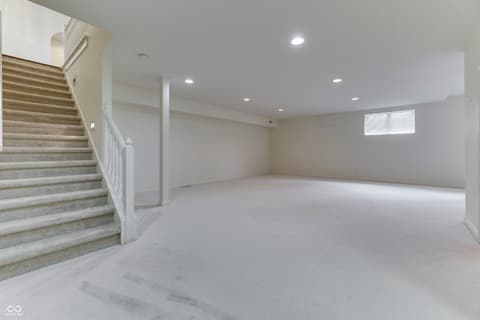 Basement at 3978 Brockton Manor South Drive, Greenwood, IN