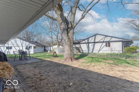 Yard at 1204 Dusty Trail, Greenwood, IN