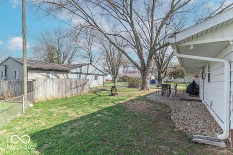Yard at 1204 Dusty Trail, Greenwood, IN