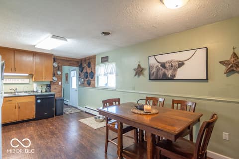 Dining room at 1204 Dusty Trail, Greenwood, IN