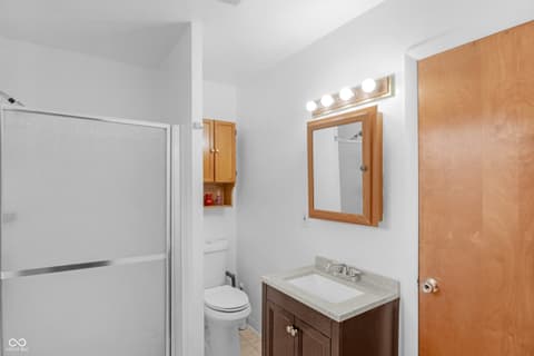 Bathroom at 157 E Hill Valley Drive, Indianapolis, IN