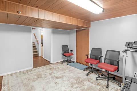Home office at 157 E Hill Valley Drive, Indianapolis, IN