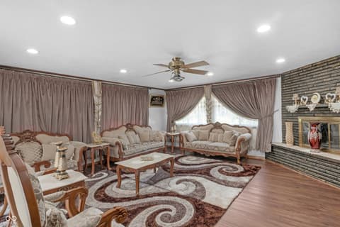 Living room at 157 E Hill Valley Drive, Indianapolis, IN
