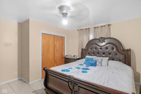 Bedroom at 157 E Hill Valley Drive, Indianapolis, IN