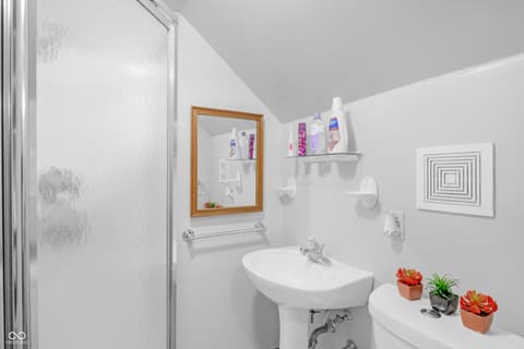 Bathroom at 157 E Hill Valley Drive, Indianapolis, IN