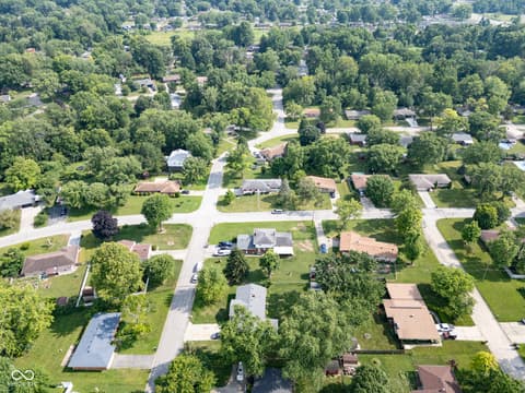 Aerial view at 157 E Hill Valley Drive, Indianapolis, IN