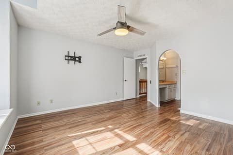 Bedroom at 7415 Charrington Court, Indianapolis, IN