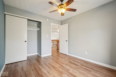 Bedroom at 7415 Charrington Court, Indianapolis, IN