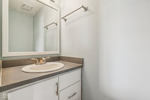 Bathroom at 7415 Charrington Court, Indianapolis, IN