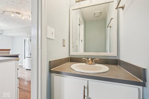 Bathroom at 7415 Charrington Court, Indianapolis, IN
