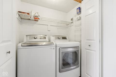 Laundry room at 7415 Charrington Court, Indianapolis, IN